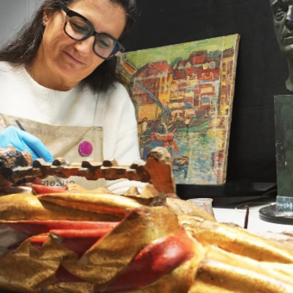 Restaura tres tallas tardogóticas del Museo de las Encartaciones